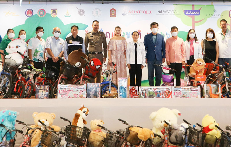โครงการ CSR ส่งสุขแบ่งปัน ASAKI มอบจักรยาน และร่วมจัดกิจกรรม วันเด็กแห่งชาติ 2566