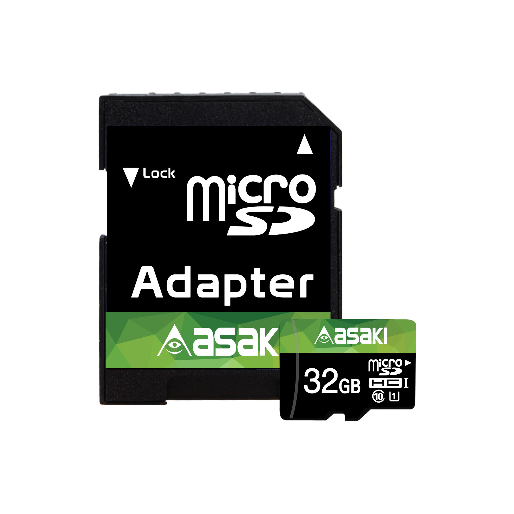 Asaki Memory Card การ์ดเก็บข้อมูล ความจุ 32 GB. รุ่น A-MU5000